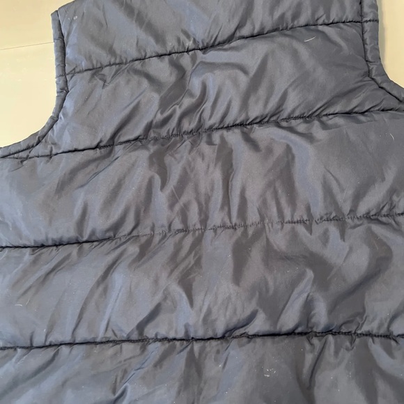 Chaps by Ralph Lauren Mens Feather Down Fill Puffer Vest Blue Large - Picture 3 of 3